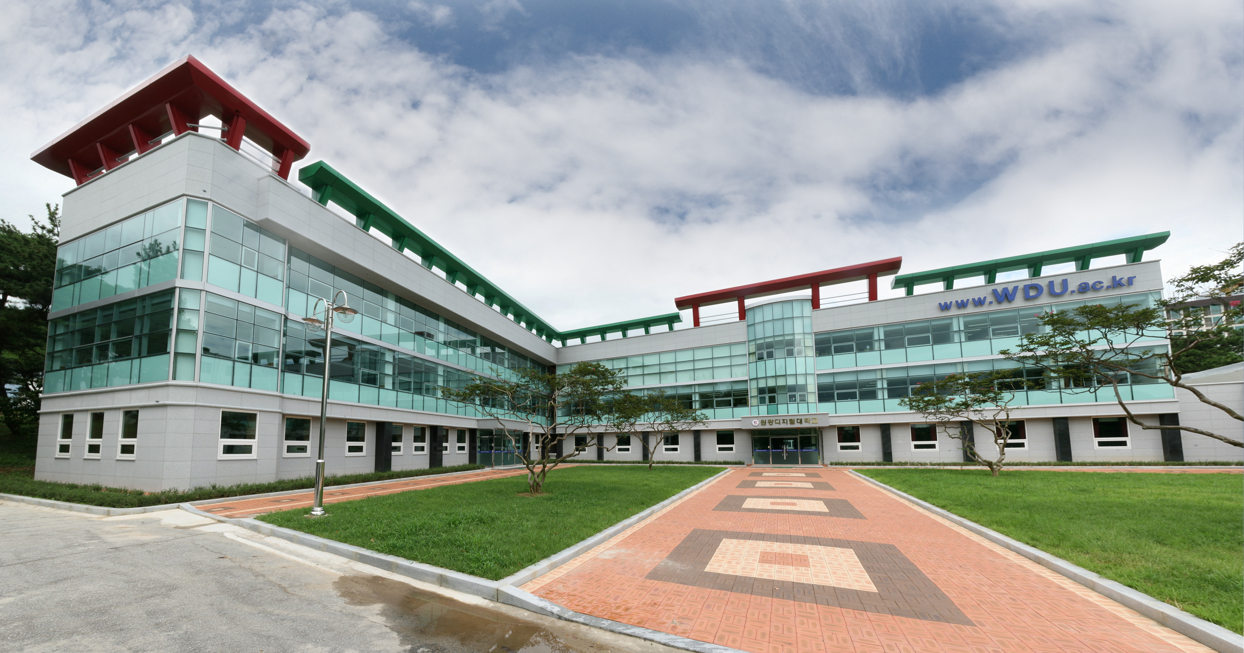 원공디지털대학교 본교 전경