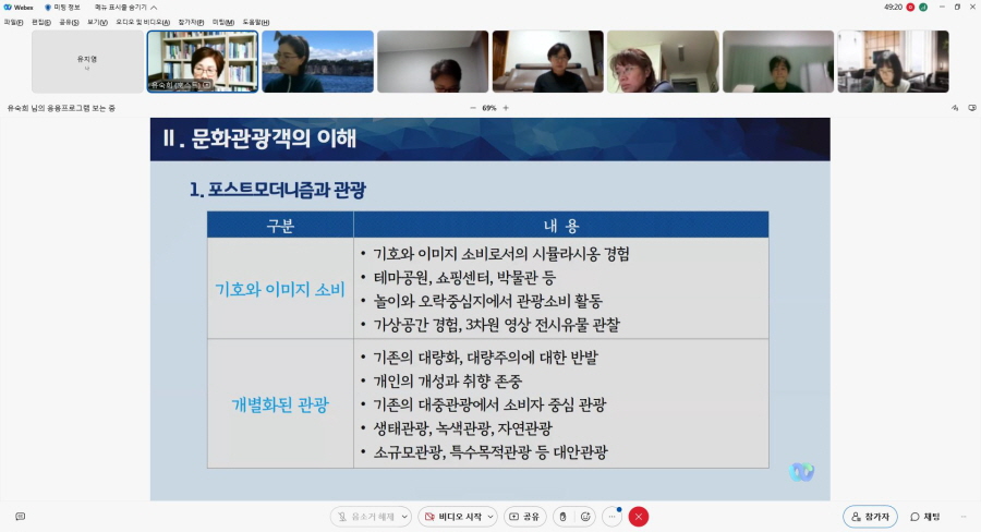 문화관광상품기획 시험대비 특강 캡처 사진3