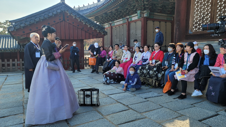 창경궁 문화관광해설 현장실습 사진1