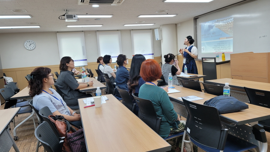 특성화 프로젝트 전체 동아리 모임 및 전통놀이 동아리 특강5