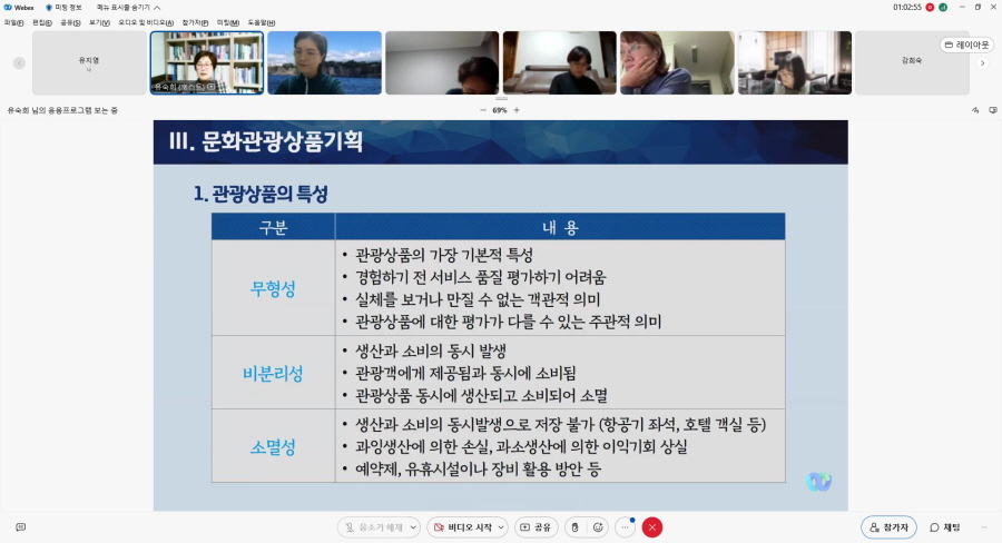 문화관광상품기획 시험대비 특강 캡처 사진4