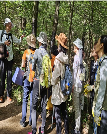 초우회 청계산 치유탐방 특강2