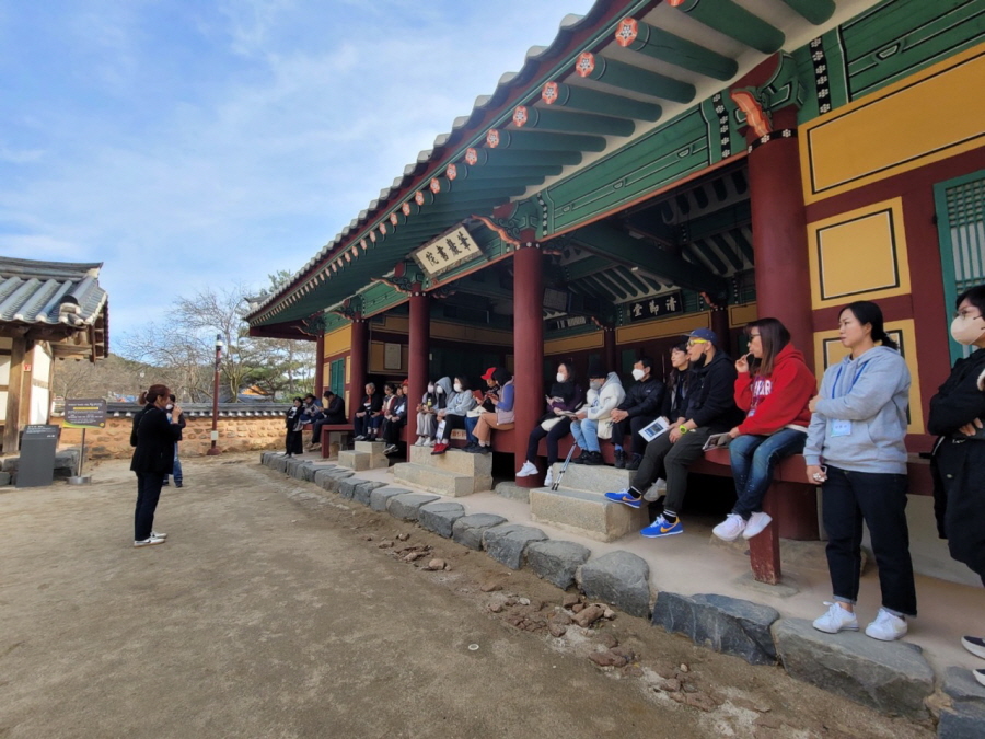 장성 필암서원 해설체험사진