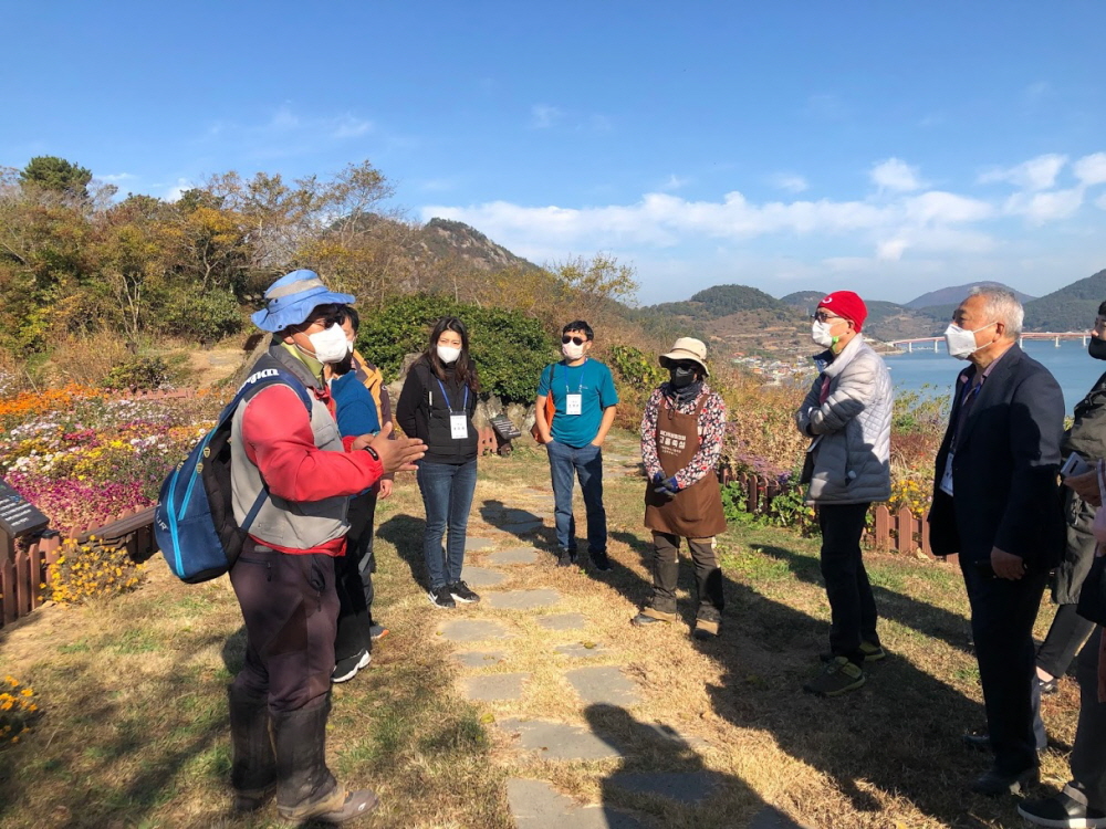 쑥섬 설명 모습