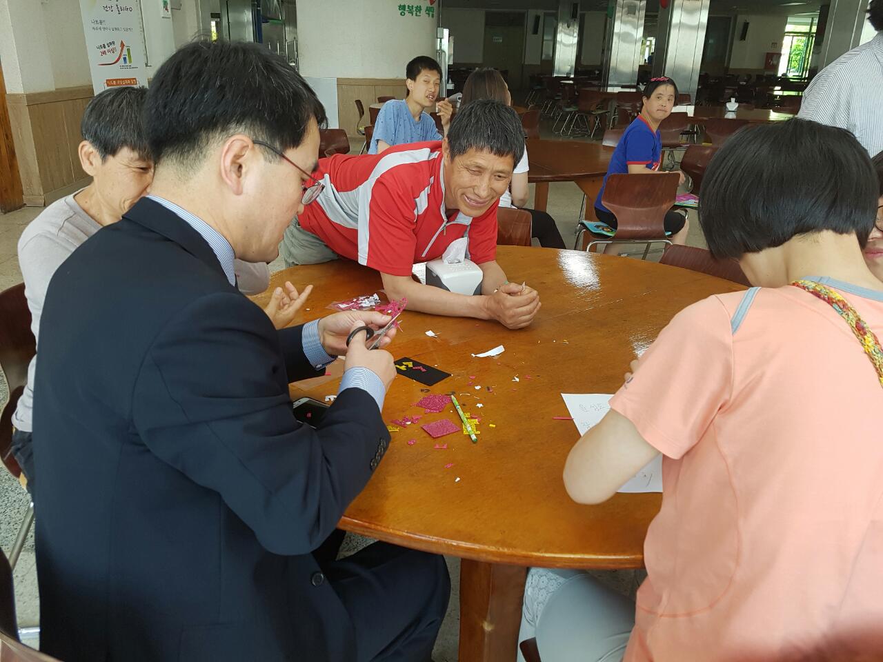 「충남 정심원」사회복지시설탐방 및 자원봉사활동