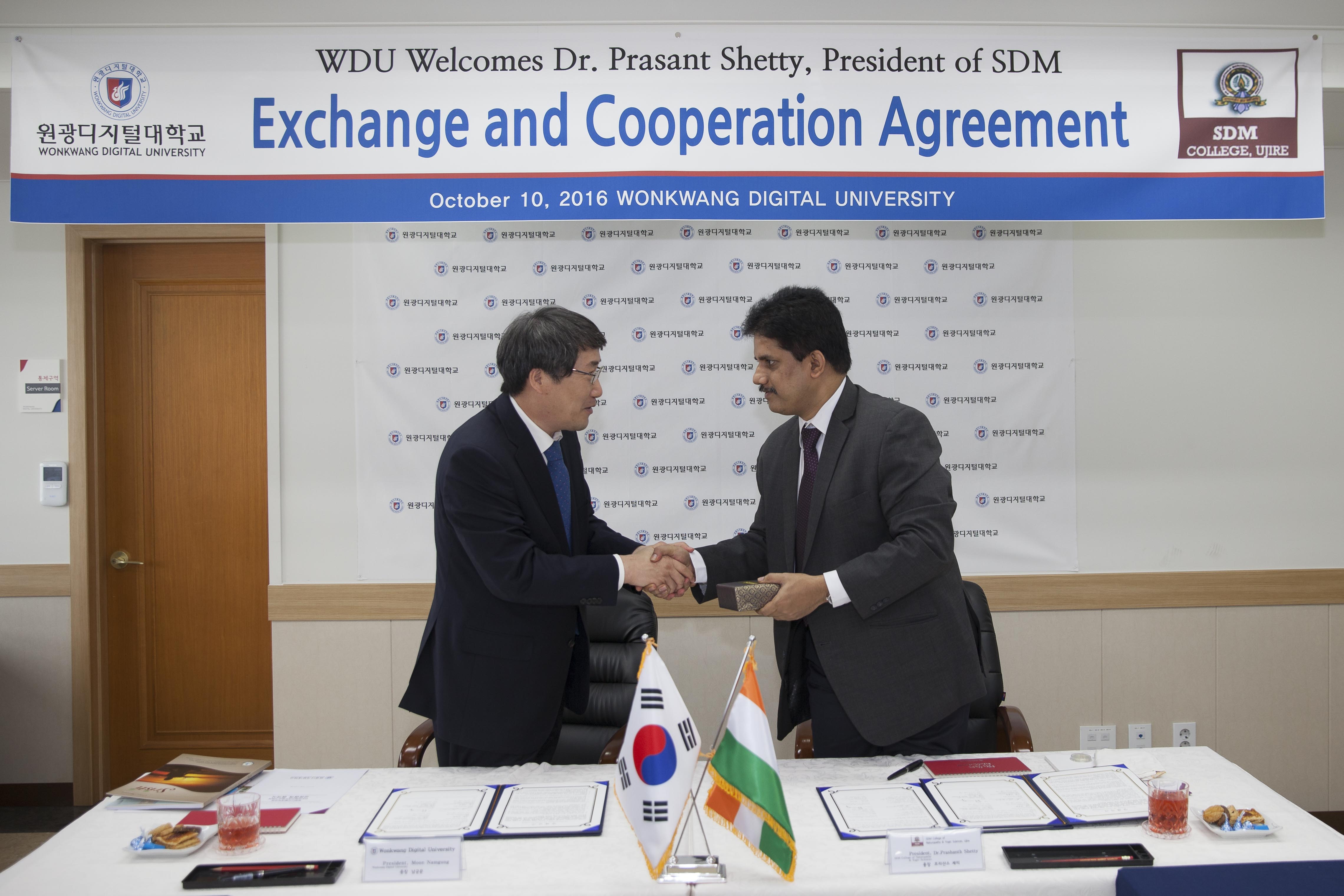 SDM 자연요법 대학 총장님 방문 ?