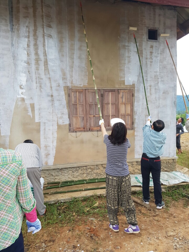 라오스 자원봉사 연수 진행