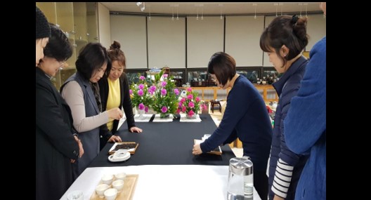 [사진] 대전지역 티룸 창업 아카데미 1기 품평