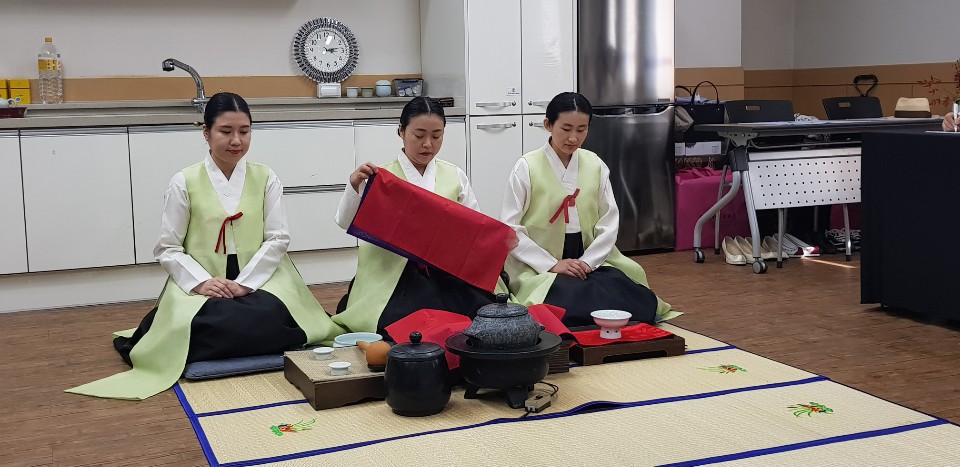 [사진] 차문화경영학과 대전지역 한국다도