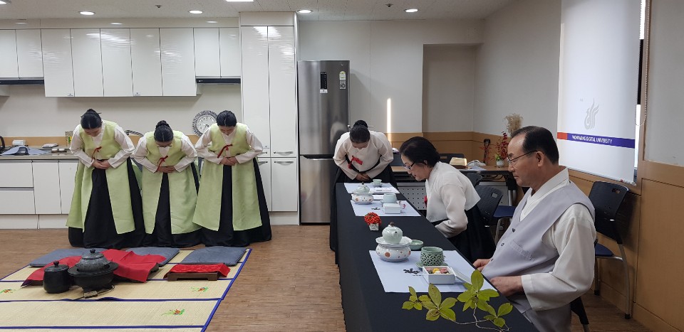 [사진] 차문화경영학과 대전지역 한국다도