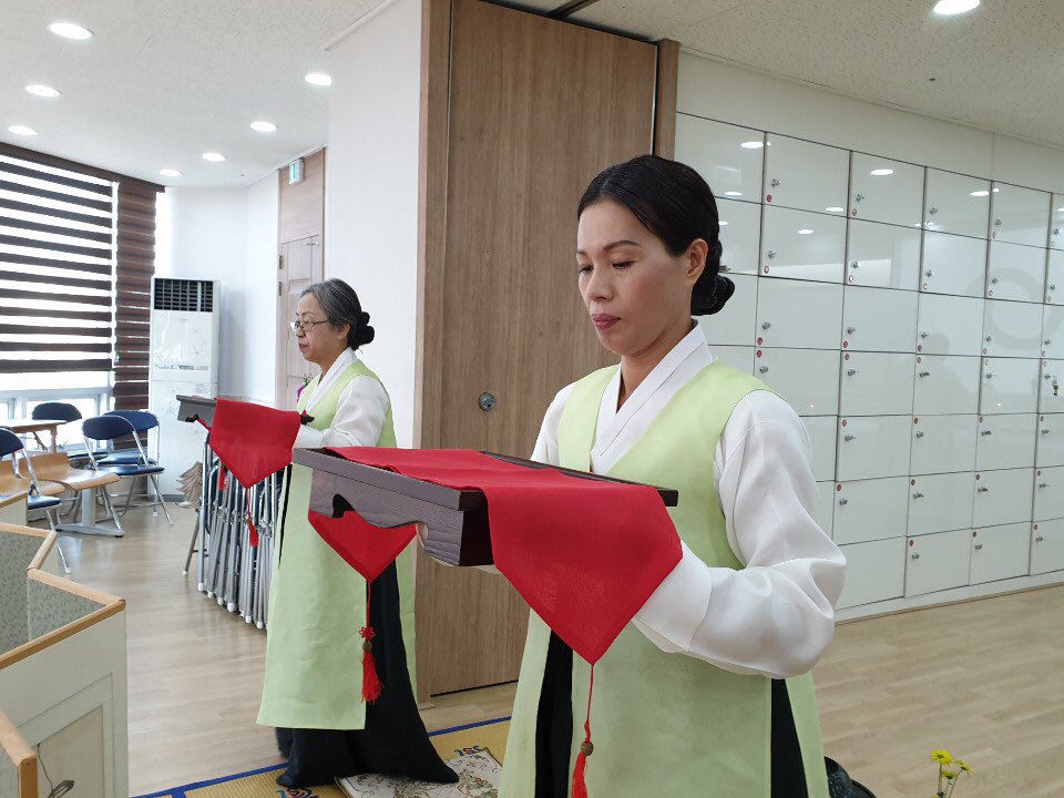 [사진] 광주지역 한국다도 시연