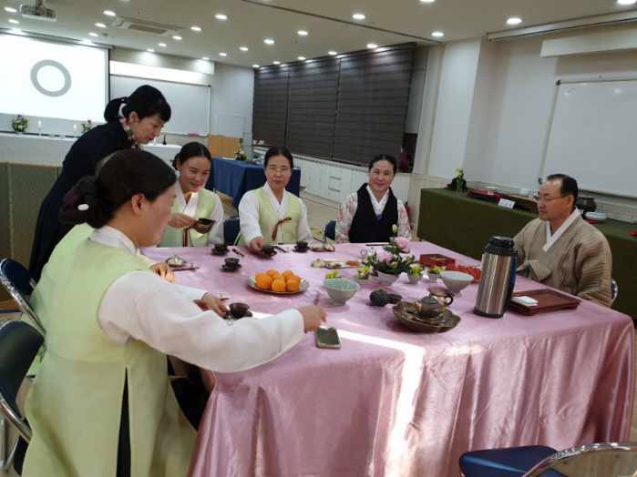 [사진] 광주지역 한국다도 시연