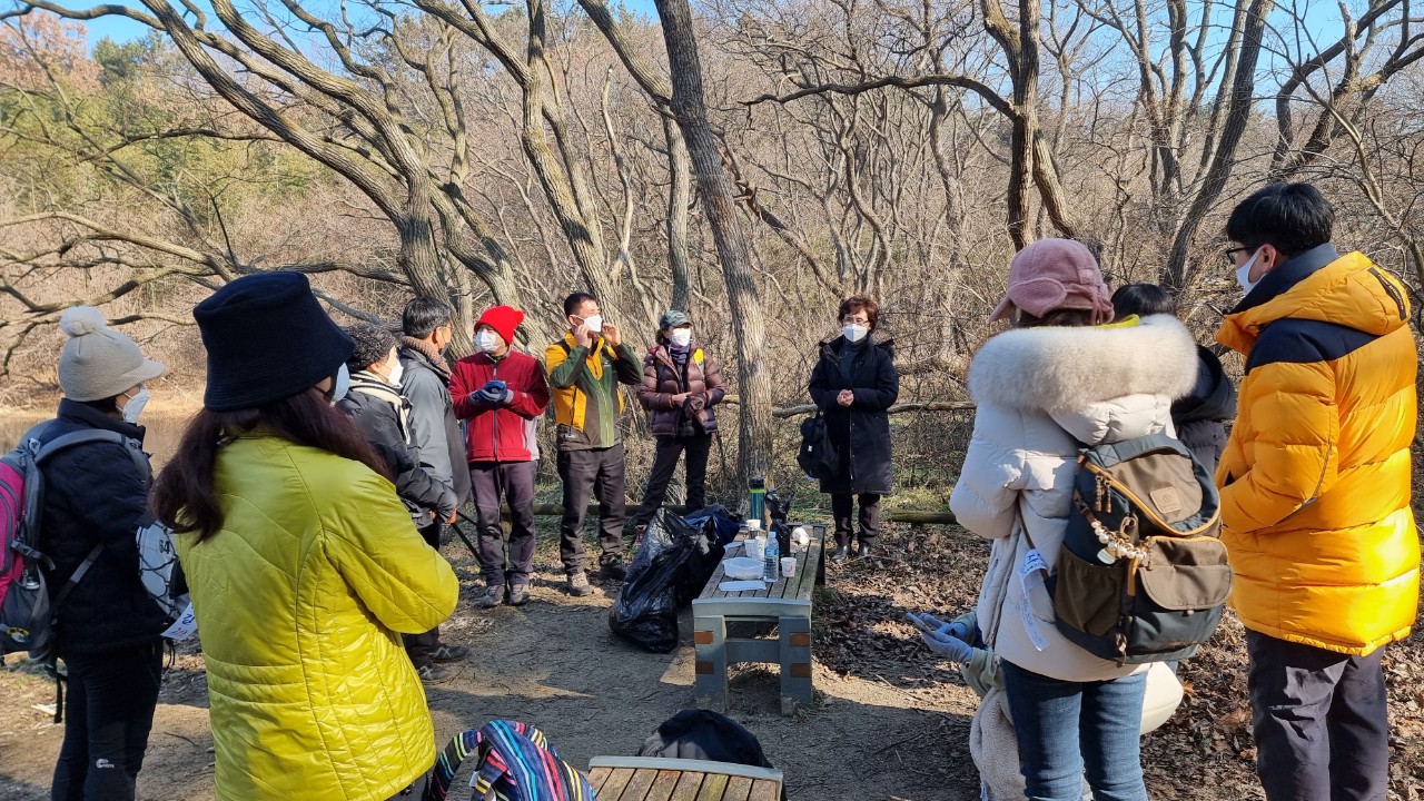 원광디지털대학교 사회복지학과 동문회-군산 청암산 둘레길 탐방(2022.1.8(토))