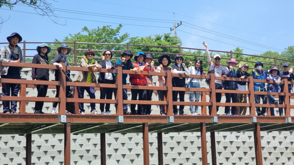 사회복지학과 동문회 - 대청호 둘레길(5월14일) -2